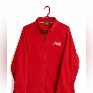 Heinz Landmark Full Zip Fleece Jacket Women’s Large Pittsburgh Iconic